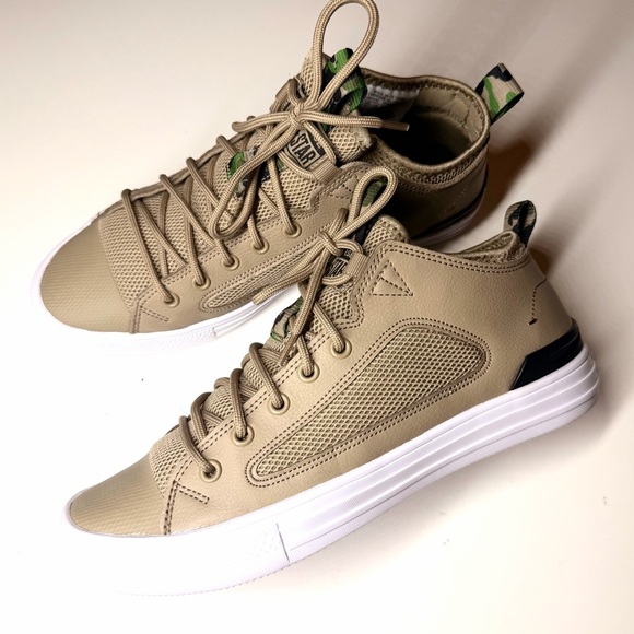 Converse Men’s Chuck Taylor All Star Ultra Low 'Khaki' Sneakers Size- 7 - Picture 9 of 10